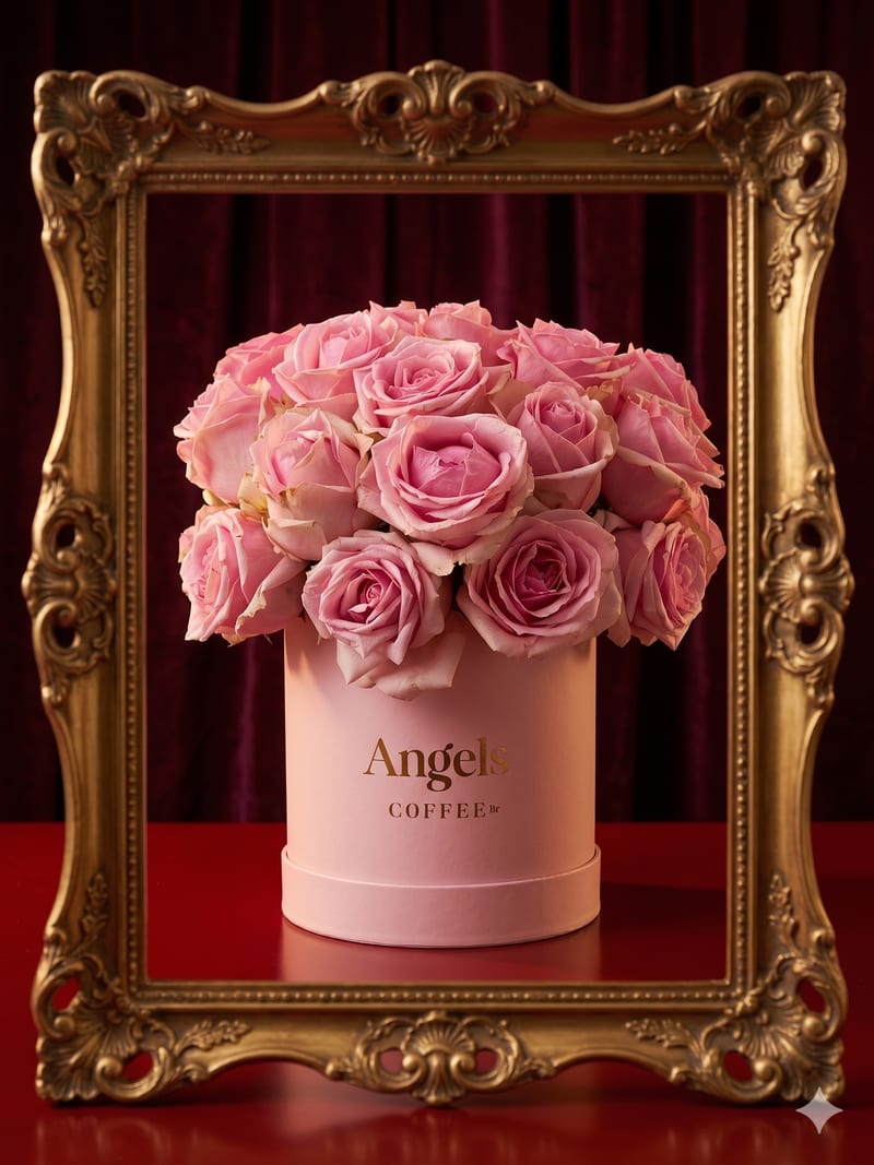 Presente com box de rosas · Uruaçu